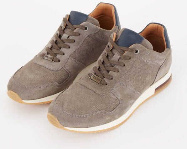 Dune London Trilogy sneaker van leer