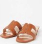 Dune London Wide Fit Loupe slipper van leer - Thumbnail 2