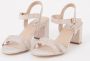 Dune London Wide Fit Merisa sandalette van leer - Thumbnail 2