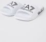 Emporio Armani EA7 Heren Wit Zwarte Rubberen Slipper Black Heren - Thumbnail 12