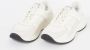 Emporio Armani Crèmekleurige Leren Sneaker White Heren - Thumbnail 4