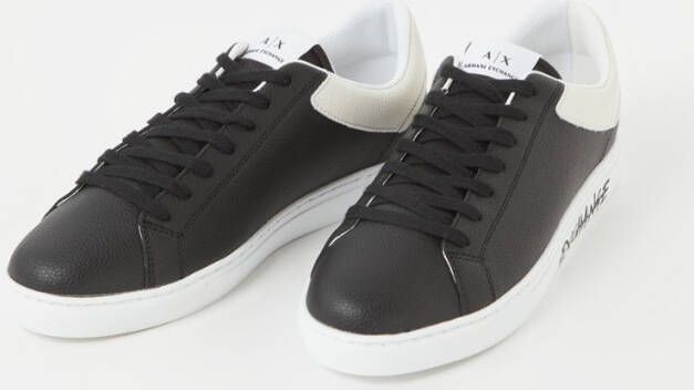 Armani Exchange Sneaker van leer