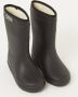 Enfant Zwarte Regenlaarzen Thermo Boot - Thumbnail 3