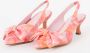 Fabienne Chapot Beau slingback van satijn met strik detail - Thumbnail 7