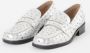 Fabienne Chapot Pim Studs Loafers Instappers Dames Zilver - Thumbnail 11