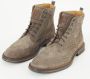 Floris van Bommel Veterboots Heren Boots Laarzen Herenschoenen Suède SFM-80035 Taupe - Thumbnail 14