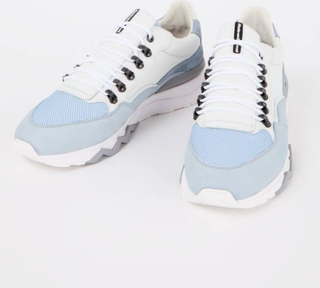 Floris van Bommel De Zager sneaker met suède details