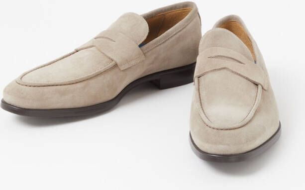 Giorgio Penny loafer van suède