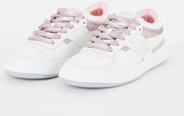 Givenchy Lace Up sneaker van kalfsleer met suède details