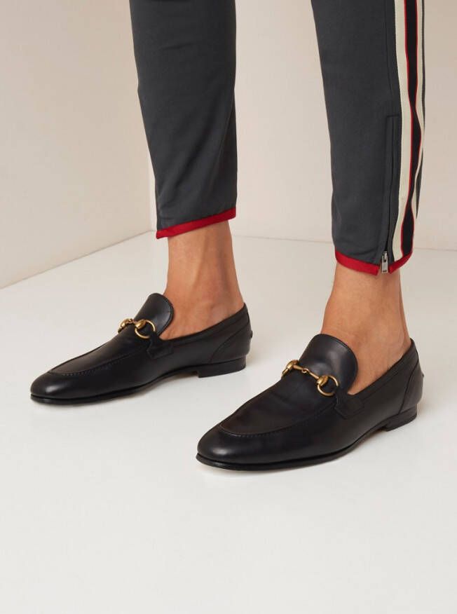 Gucci Jordaan loafer van leer met horsebit