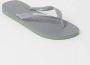 HAVAIANAS Teenslippers Brasil Logo Maat: 35 36 Materiaal: Rubber Kleur: Grijs - Thumbnail 3