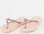 HAVAIANAS Teenslippers Dames Slim Crystal Sw Ii Maat: 27 28 Materiaal: Rubber Kleur: Brons - Thumbnail 15