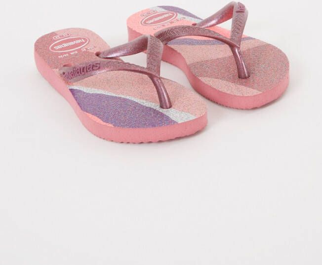 Havaianas Palette Glow slipper met logo