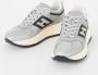 HOGAN Sneakers Dames Met Mesh Sneaker Maat: 41 Materiaal: Leer Kleur: Zilver - Thumbnail 8