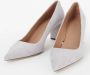 Boss Low-Top Sneakers Pumps Janet aus Veloursleder in grijs - Thumbnail 4