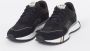 Hugo Boss Zwarte Leren Sneakers Kane Runn Black Heren - Thumbnail 15