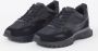 Hugo Boss Sportieve Sneakers van Gemengde Materialen Jonah Runn Zwart Black Heren - Thumbnail 38