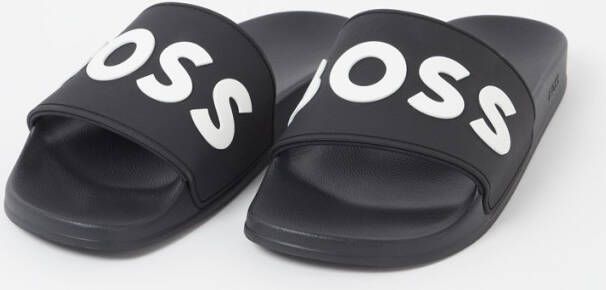 Hugo Boss Kirk slipper met logo