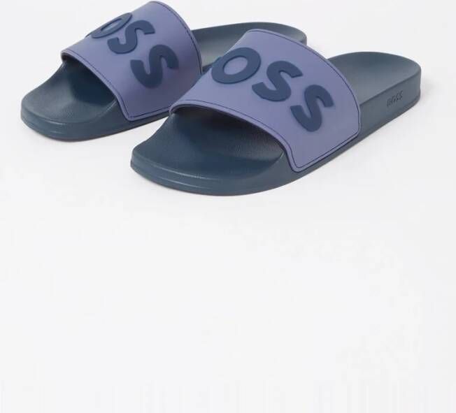 Hugo Boss Kirk slipper met logo