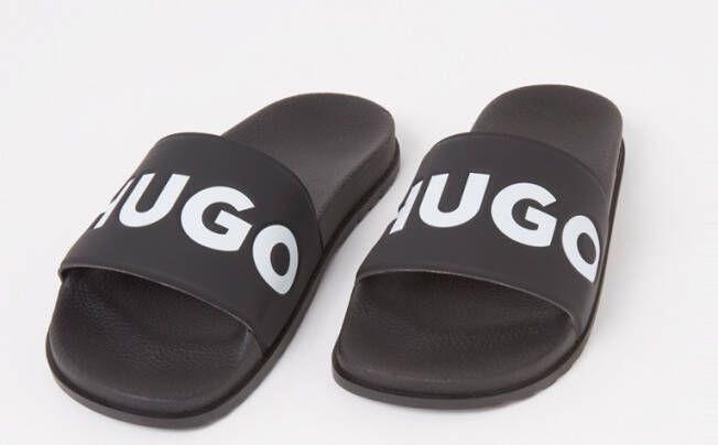 Hugo Boss Match It slipper met logo