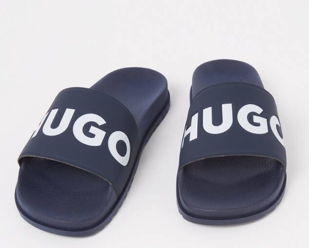 Hugo Boss Match It slipper met logo