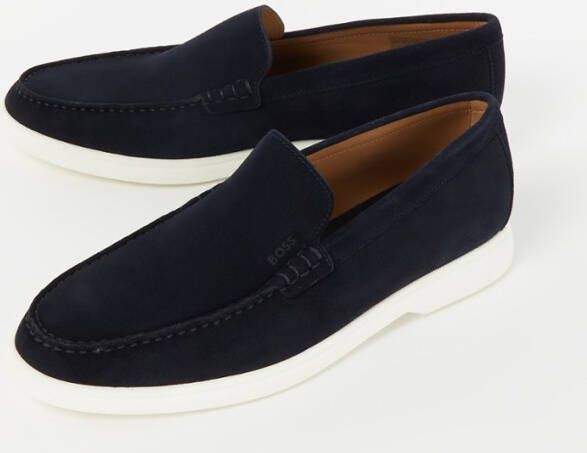 Hugo Boss Sienne slip-on van suède