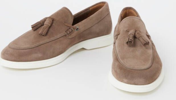 Hugo Boss Sienne slip-on van suède