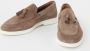 Boss Mocassins van leer met labeldetail model 'Sienne' - Thumbnail 4