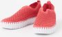 Ilse Jacobsen Instappers Platform TULIP3373W witte zool 309 Viva Magenta Viva Magenta - Thumbnail 13