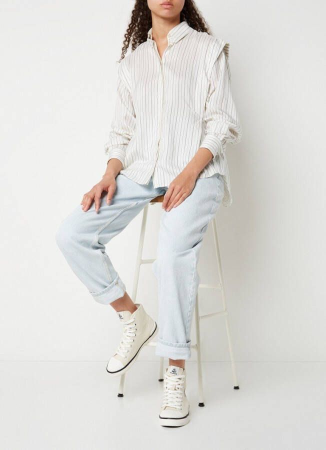 Isabel marant Benkeen sneaker van canvas met logo
