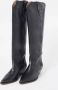 Isabel marant Denvee-Gz Leren Laarzen Puntige Neus 5 cm Hak Zwart Dames - Thumbnail 9