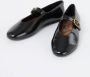Kurt Geiger Mayfair Ballet Zwarte Leren Ballerinas Black Dames - Thumbnail 11