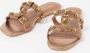 Kurt Geiger Octavia Dress slipper van leer met metallic finish - Thumbnail 17