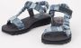 KURT GEIGER LONDON Sandalen Dames Orion Maat: 36 Materiaal: Textiel Kleur: Blauw - Thumbnail 8