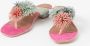Kurt Geiger Pom teenslipper van suède met strass - Thumbnail 6