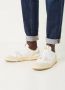 Lanvin Witte en Beige Kalfsleren Clay Sneakers White Heren - Thumbnail 11