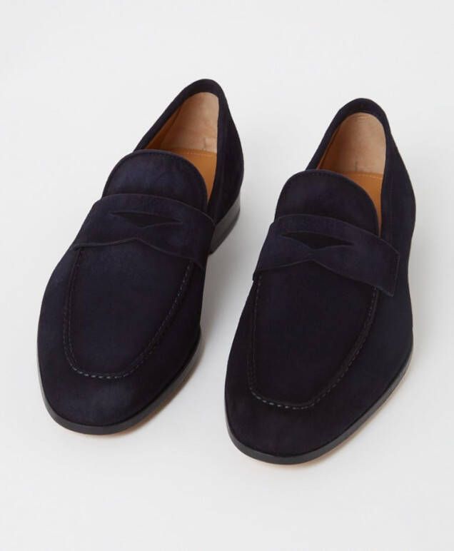 Magnanni Delos loafer van suède