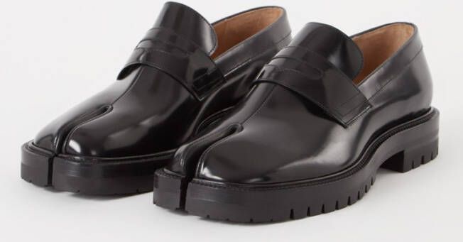 Maison Margiela Tabi loafer van kalfsleer