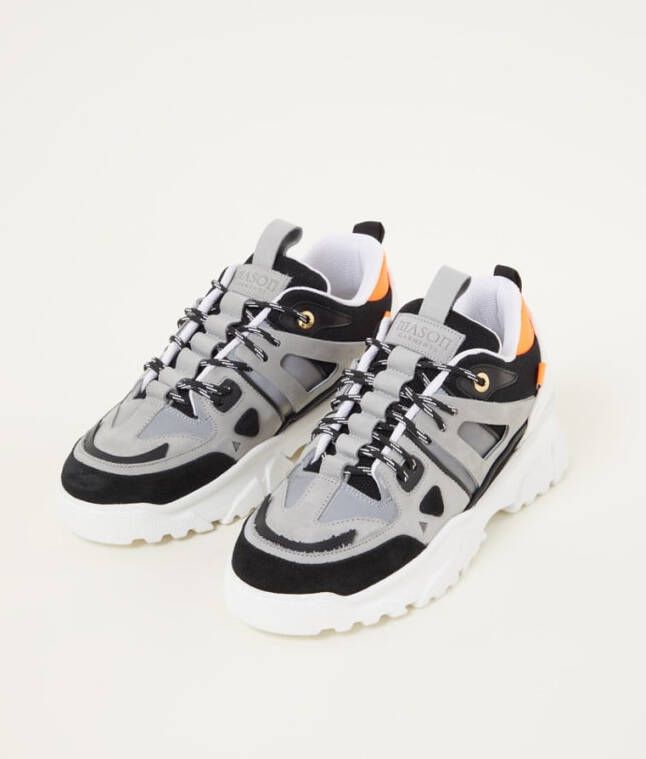 Mason Garments Genova II sneaker met nubuck details