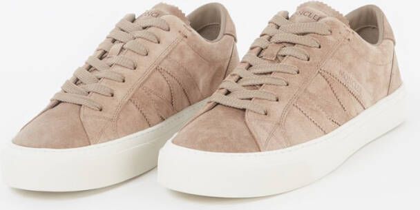 Moncler Monaco2 sneaker van suéde
