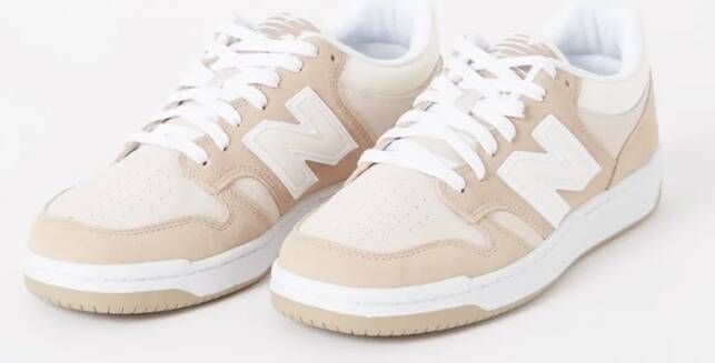 New Balance 480 sneaker met suède details