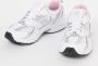 New Balance GR530GK GS White Mid Century Pink Sneaker GR530GK - Thumbnail 9