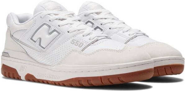 New Balance 550 sneaker met leren en suède details