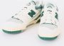 New Balance 550 | sea salt marsh green Wit Leer Lage sneakers Unisex - Thumbnail 11