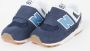 New Balance 574 sneakers donkerblauw wit lichtblauw Jongens Meisjes Suede 18 5 - Thumbnail 3