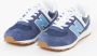 New Balance 574 sneakers donkerblauw wit Suede Meerkleurig 36 - Thumbnail 8