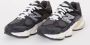 New Balance Zwarte Sneakers Aanbevolen Logo Suède Canvas Rubberen Zool Black - Thumbnail 41
