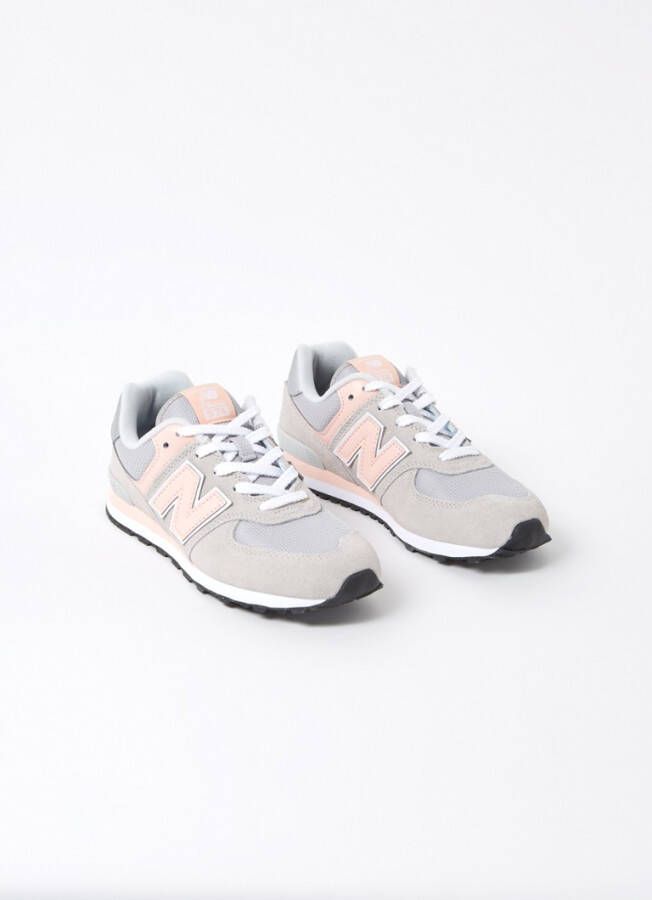 New Balance GC574V1 sneaker met suède details