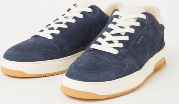 Nubikk Basket Court Miele sneaker van suède