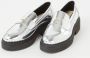 NUBIKK Loafers Dames Frankie Loafer Maat: 40 Materiaal: Leer Kleur: Zilver - Thumbnail 14